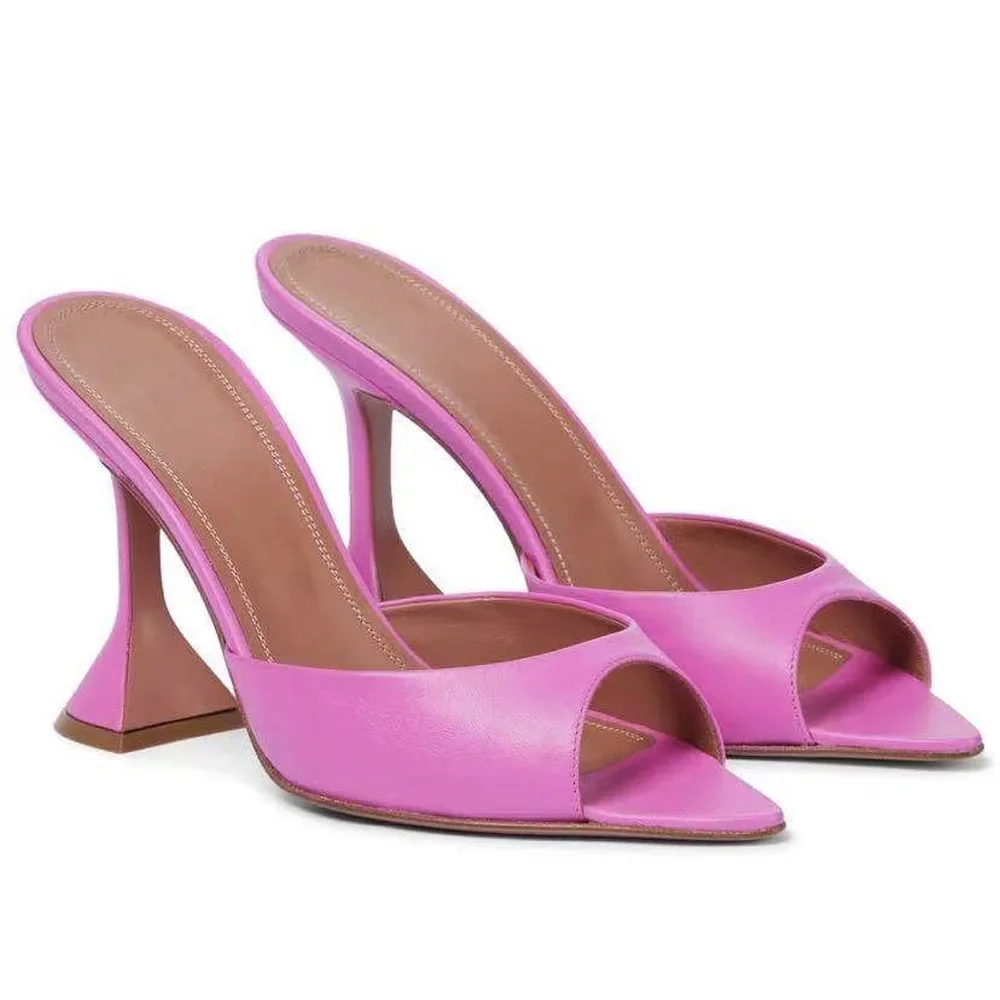 Wine Or Beer - 2024 Nieuwe Puntige Sandalen Met Vismond,