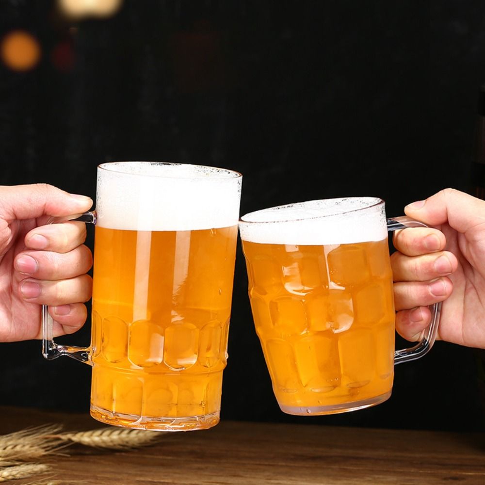Wine Beer Glass - Creatief imitatieglas Plastic bierbeker Transparant met