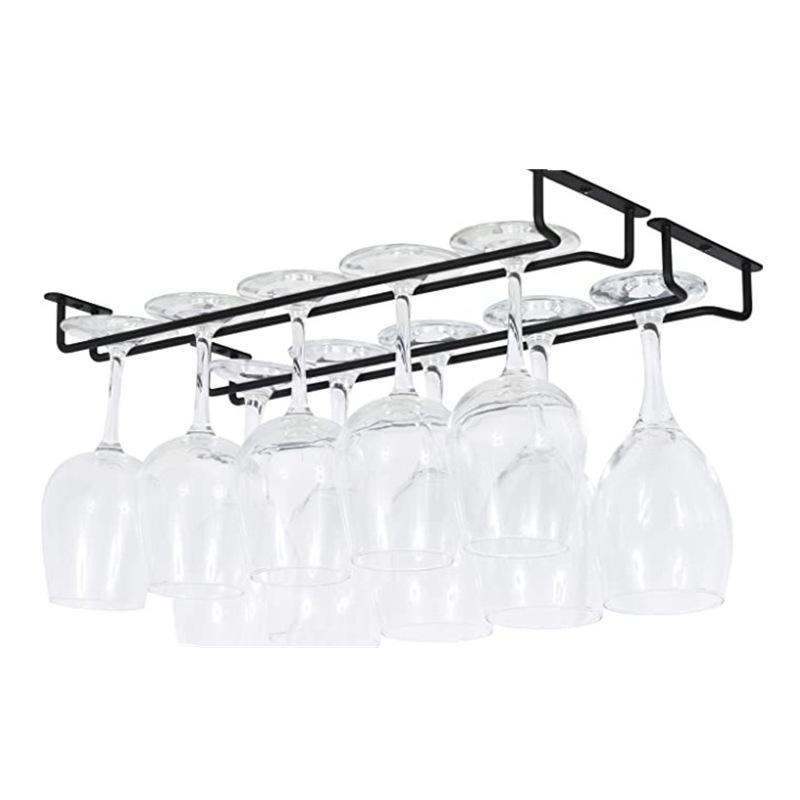 【S】1 stuks zwarte wandmontage  - Wine Rack Wall Mount recensie en prijs
