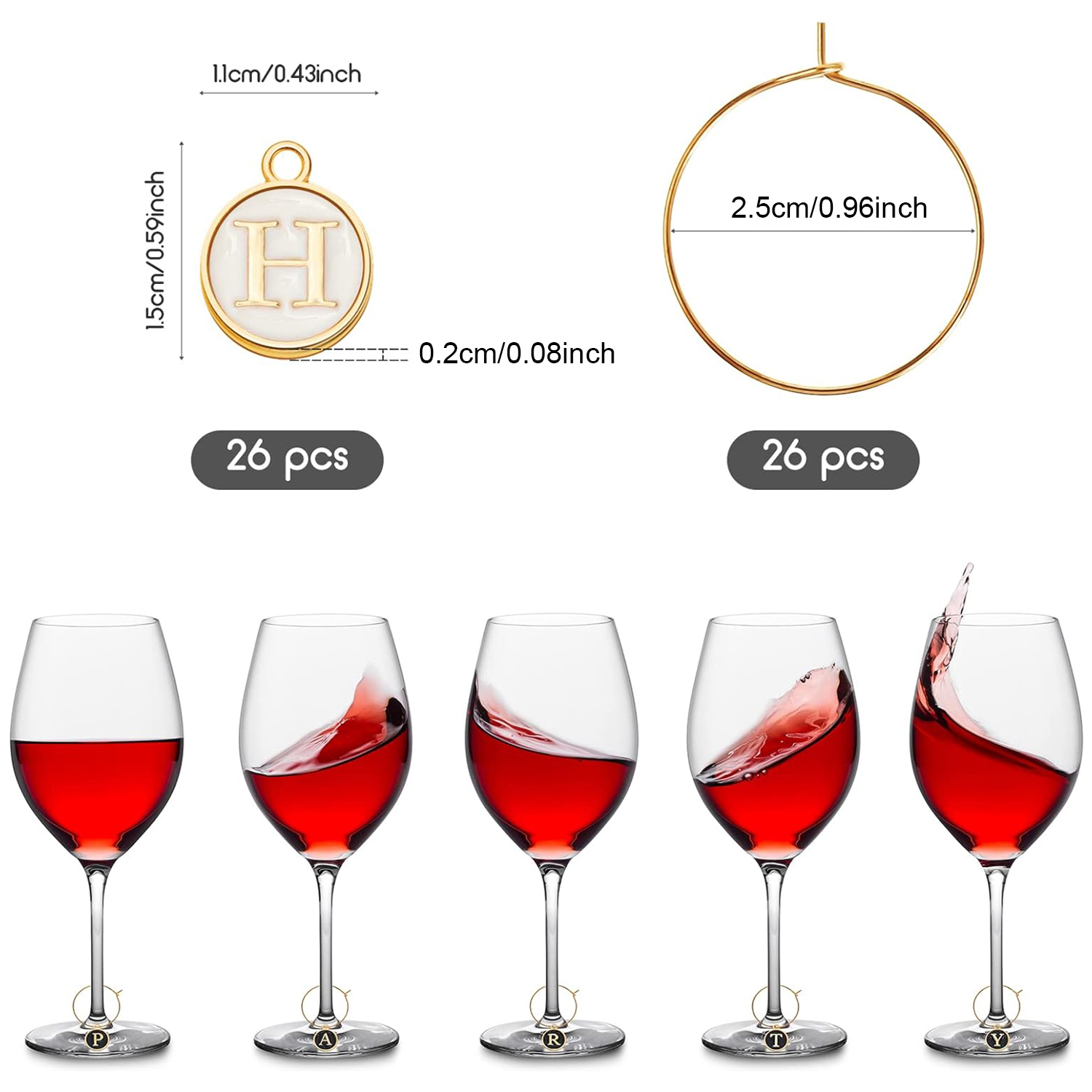 26 stuks wijnbedels voor stemg - Wine Or Beer recensie en prijs