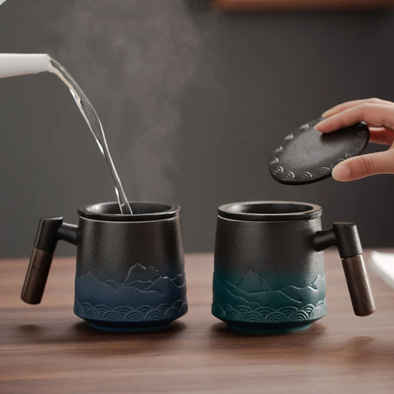 Keramische Zeef Thee Cup Beker - Wine Bottle Size recensie en prijs