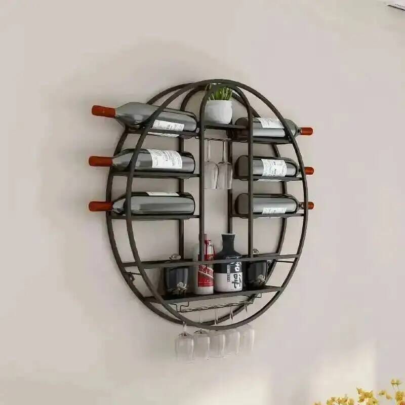 Modern Scandinavisch rond aan  - Wine Rack Wall Mount recensie en prijs